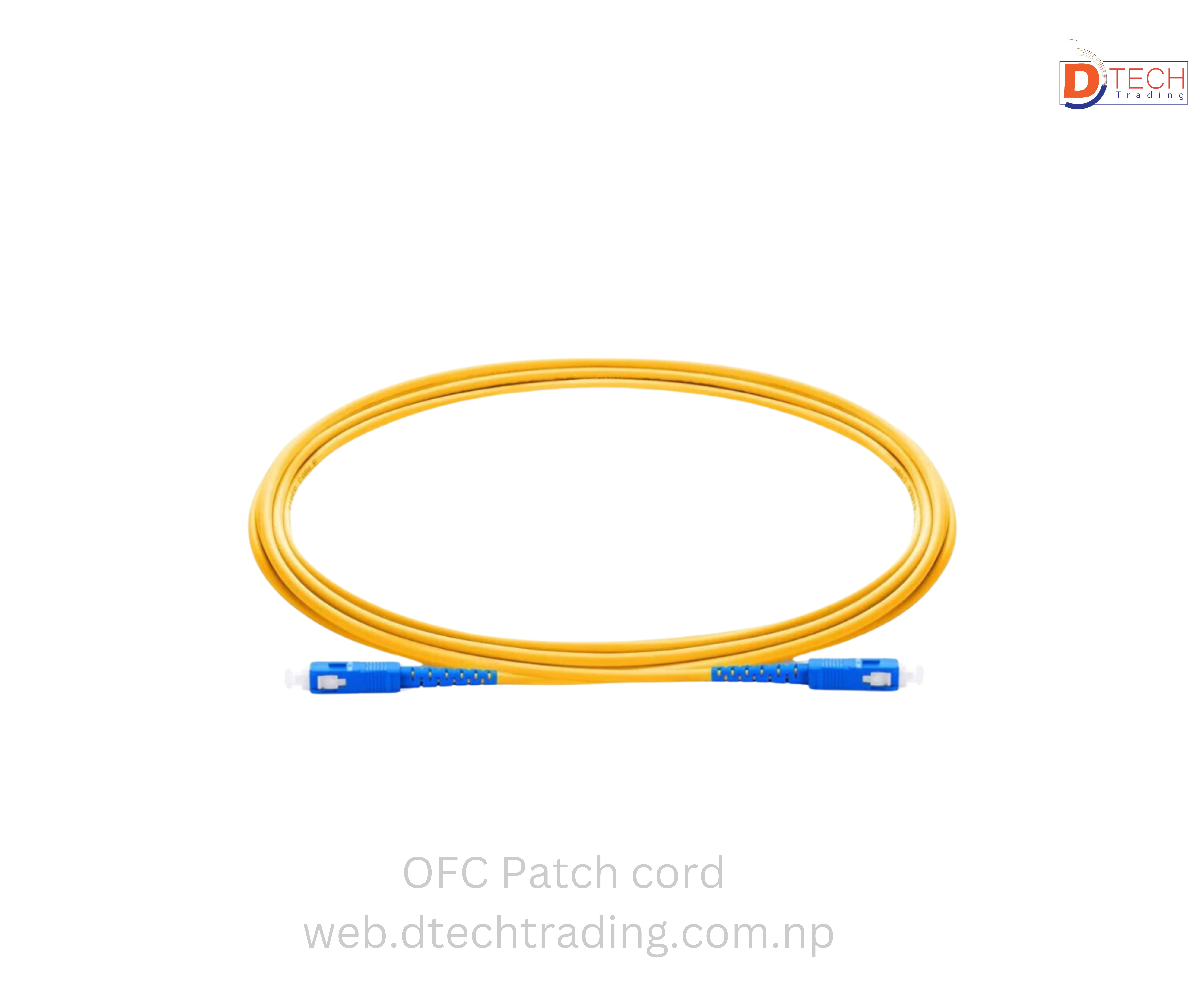 Patch Cord SC UPC to SC UPC 3.00mm Simplex 1M